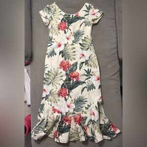 Vintage Liberty House Young Hawaii - Floral Print Muumuu Size P / Small